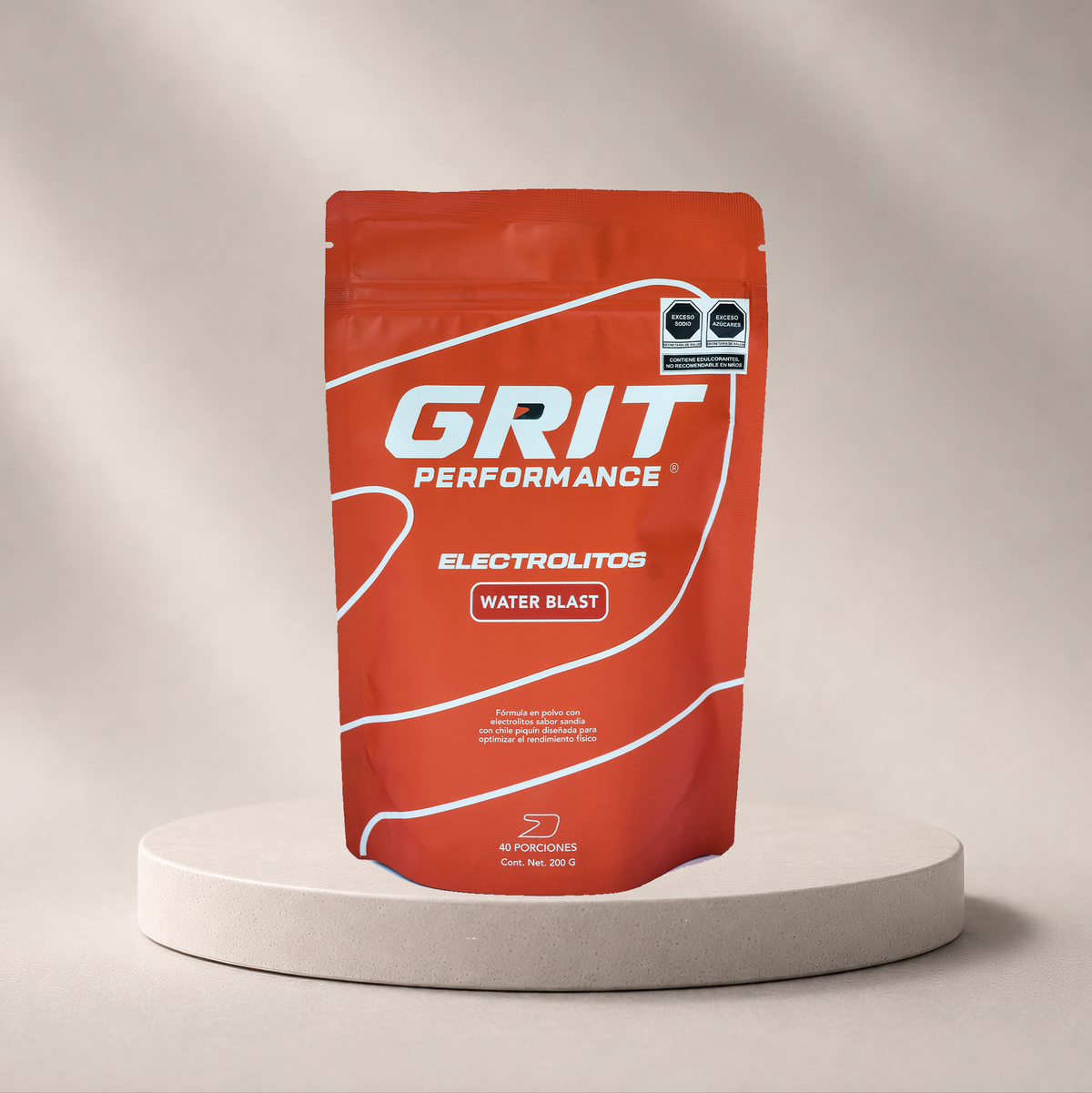 GRIT Electrolitos — Bolsa de 40 porciones